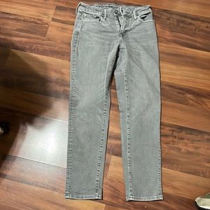 American Eagle Gray Jeans